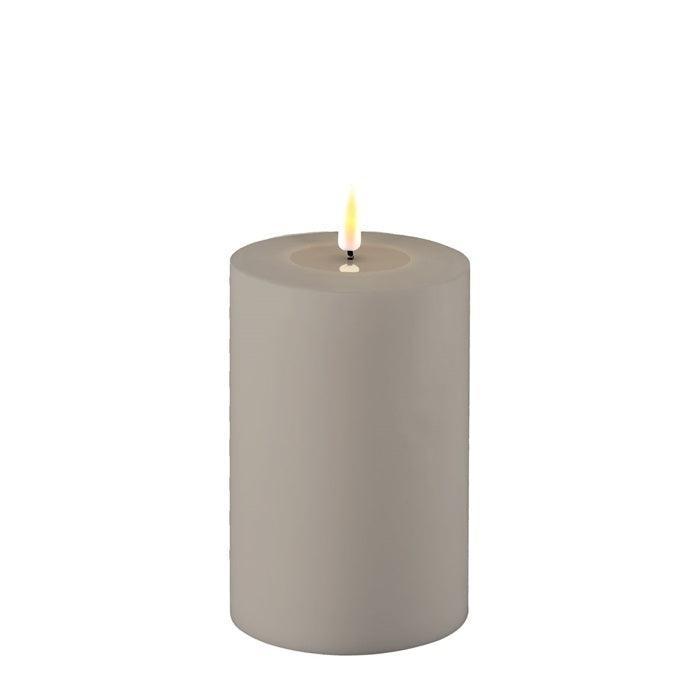 LED Udendørs Bloklys Ø10 x 15 cm - LED Udendørs Bloklys Ø10 x 15 cm - undefined - nordicflamedk