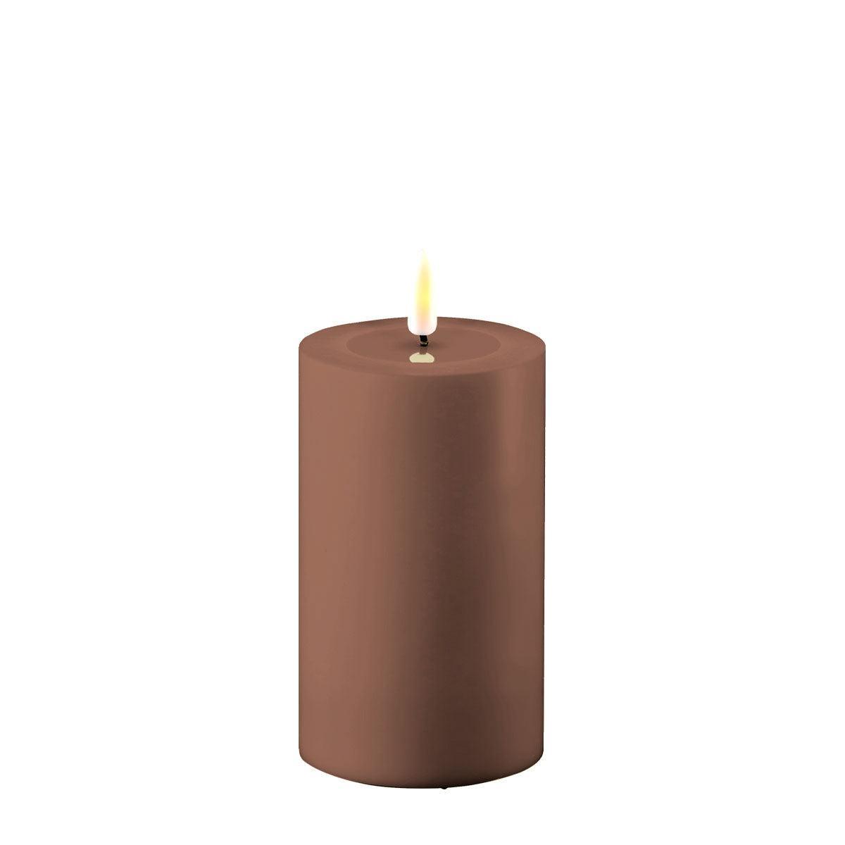 LED Udendørs Bloklys Ø7.5 x 12.5 cm - LED Udendørs Bloklys Ø7.5 x 12.5 cm - undefined - nordicflamedk
