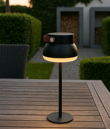 2-i-1 LED-bordslampa med touch – För både inomhus och utomhus