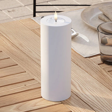 Utomhus LED blockljus Ø7.5 x 20 cm