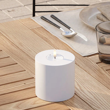 Utomhus LED Blockljus Ø10 x 10 cm