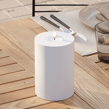 Utomhus LED Blockljus Ø10 x 15 cm