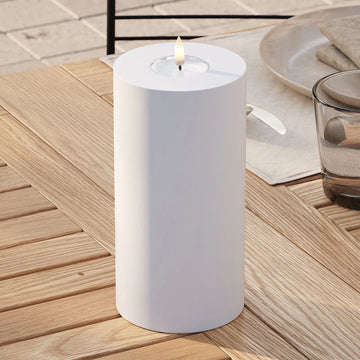 Utomhus LED Blockljus Ø10 x 20 cm